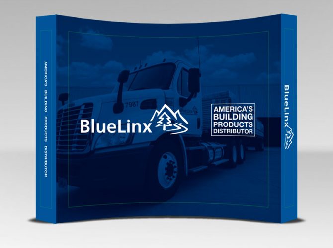 BlueLinx Trade Show Back Drop