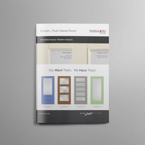 Therma Tru Flush Glazed Sell Sheet