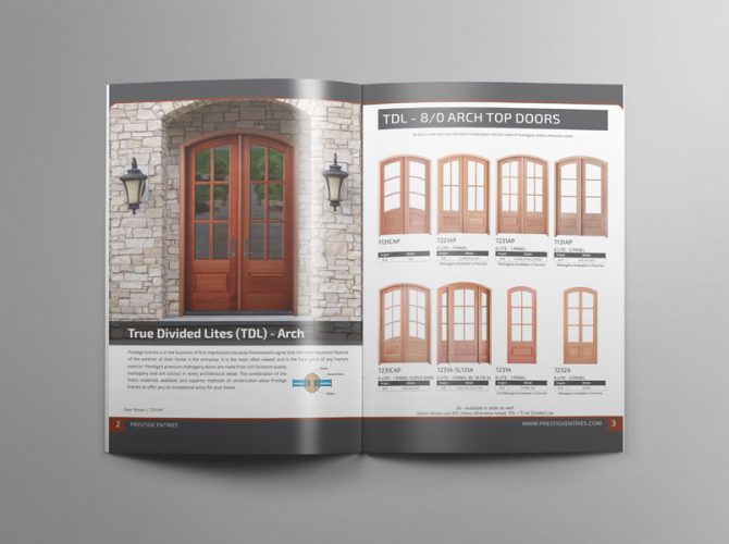 Prestige Entries Wood Door Catalog